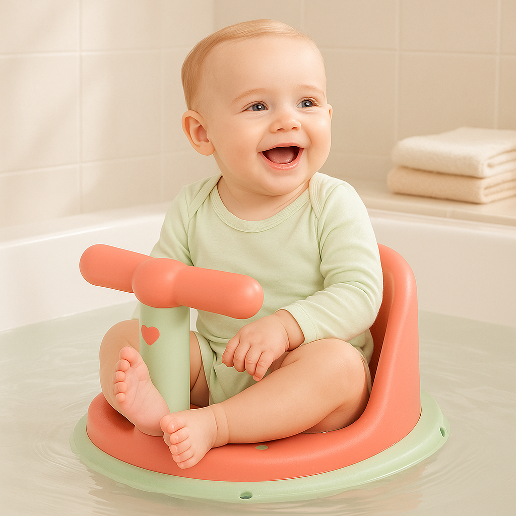 Siege de bain bebe zaliboo stabilité confort
