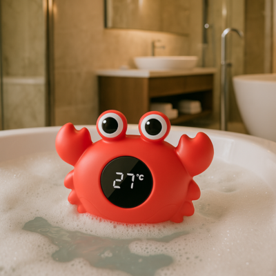 thermomètre bain bébé captaincrab étanche