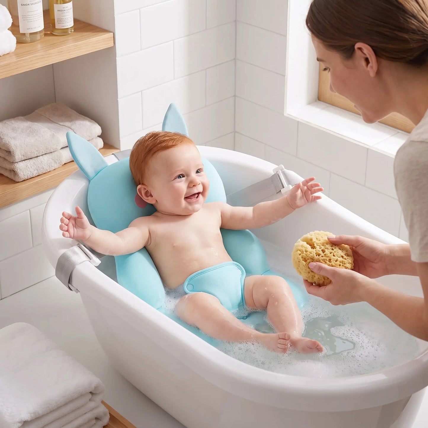 transat de baignoire bebe secubain bain sécurisé