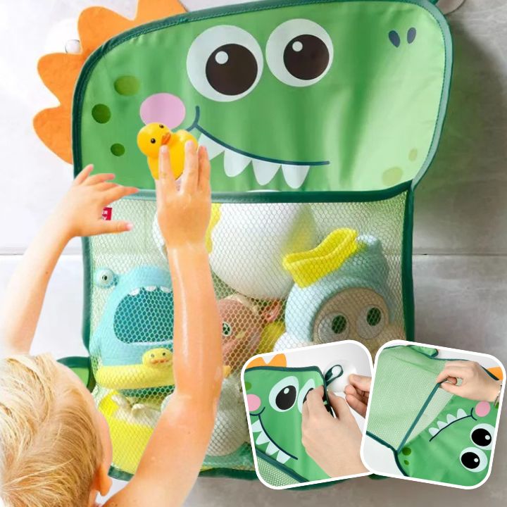 Toys Bag™ | Solution ludique de rangement de bain