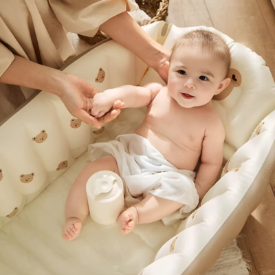 baignoire bebe gonflable tedswim pratique