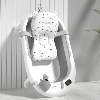 baignoire bébé lunabub avec coussin moelleux