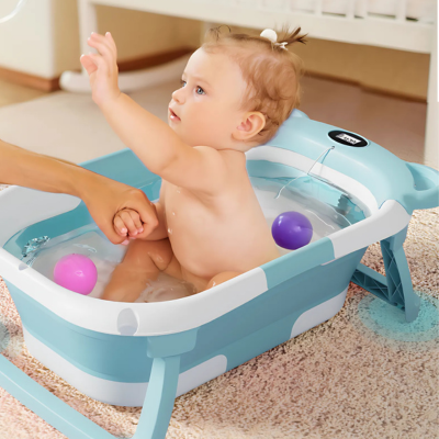 baignoire pliable bebe cuddlybear espace jeu aquatique