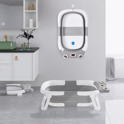 baignoire pliable bebe frozzie rangement malin