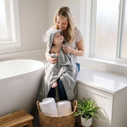 cape de bain bébé tumbo serviette confortable