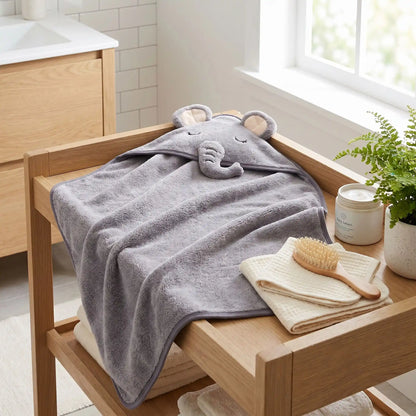 cape de bain bébé tumbo tissus velours