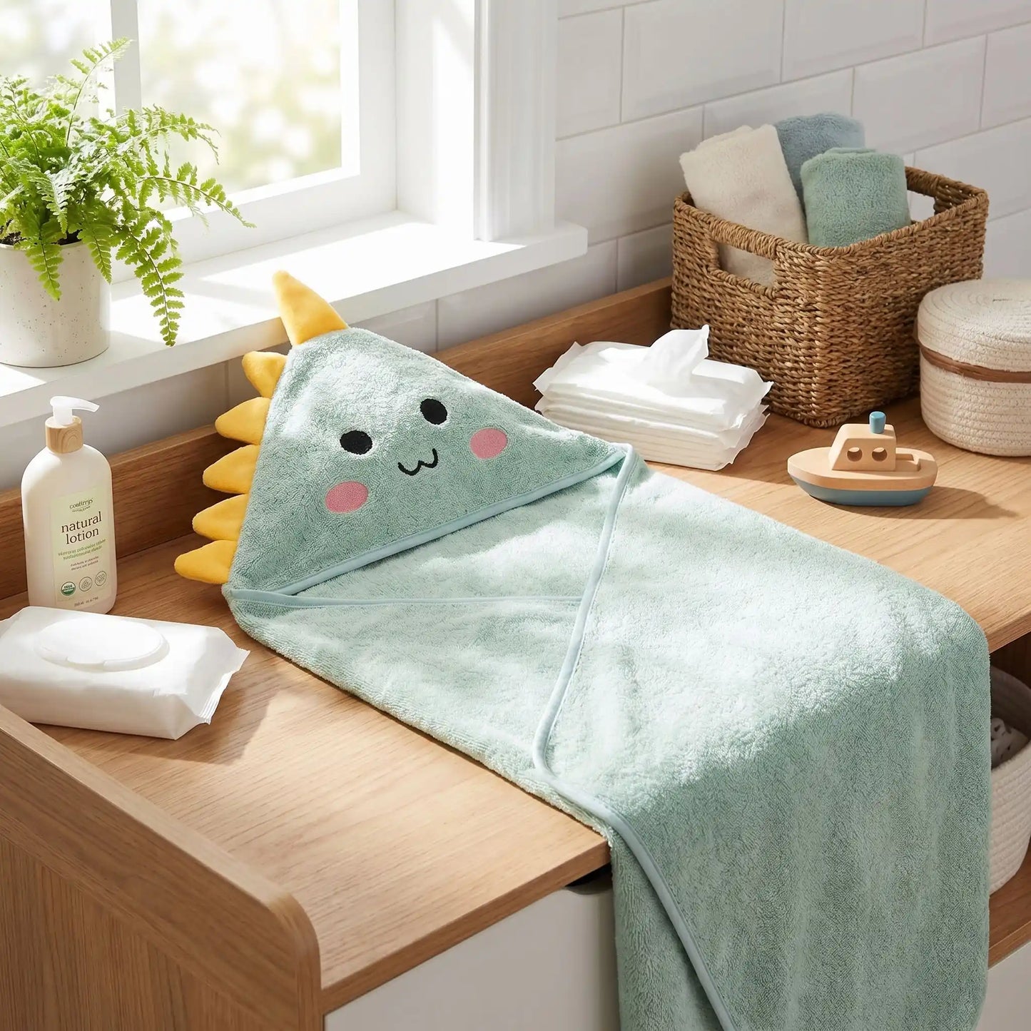 cape de bain dinoo design mignon