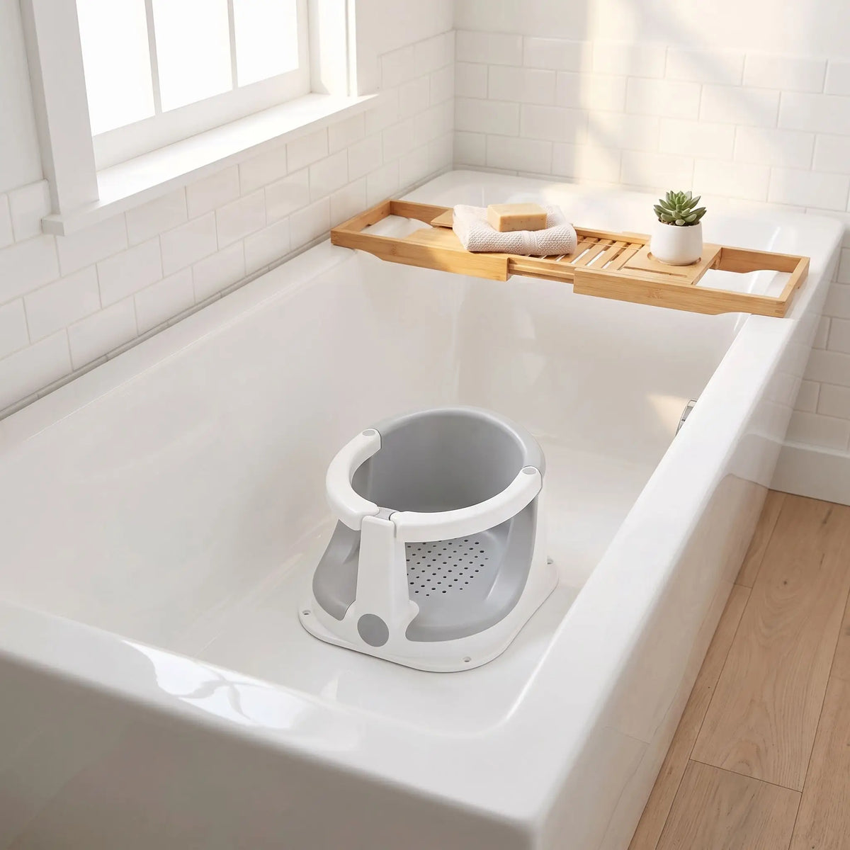 chaise de bain bébé bubblio stabilité