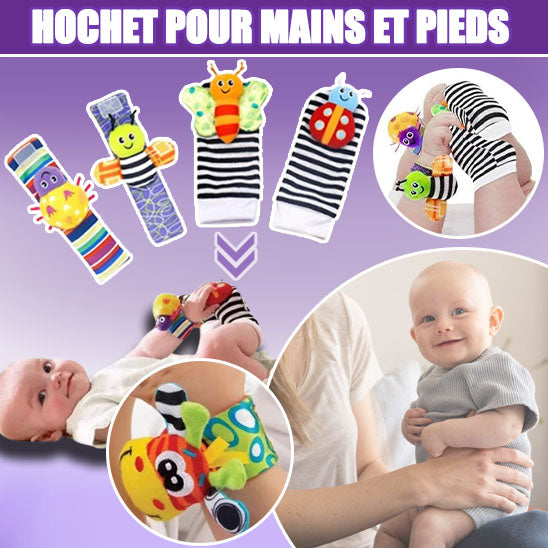 Funny Sock™ | Hochet musical pour bébé