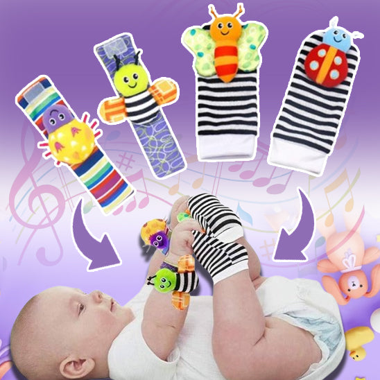 Funny Sock™ | Hochet musical pour bébé