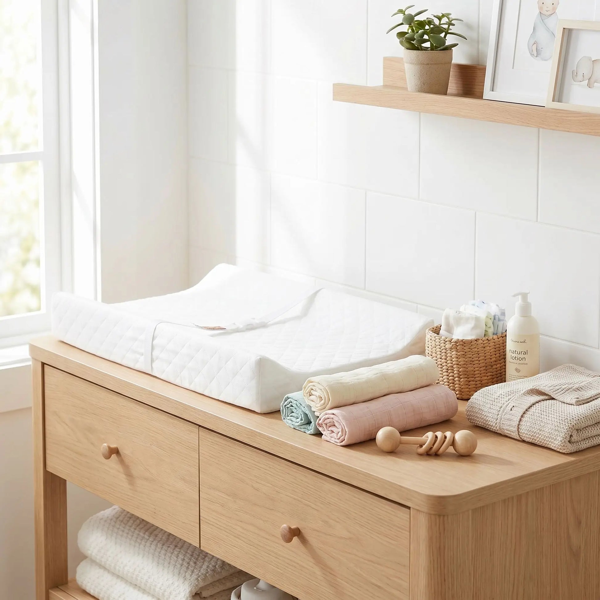 matelas à langer nomade nomi design imperméable