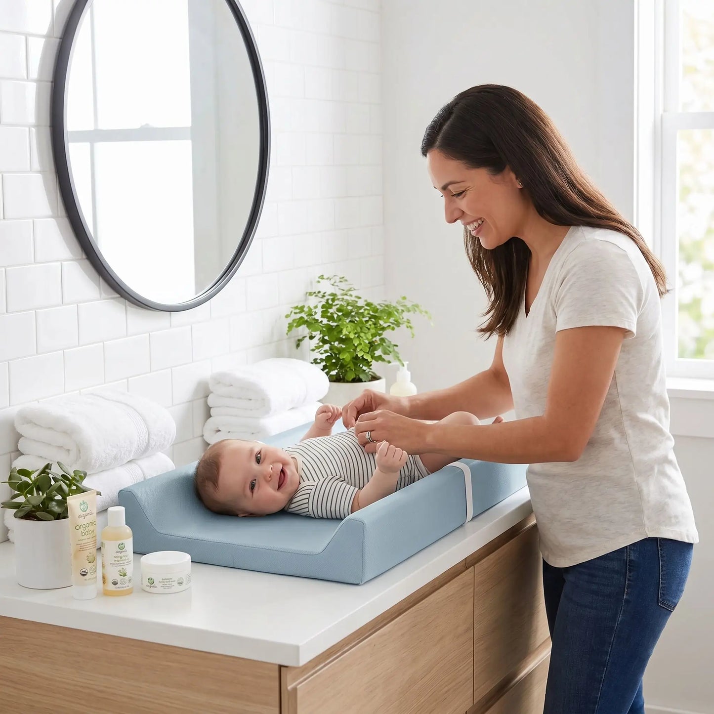 matelas pour table à langer huggy confortable