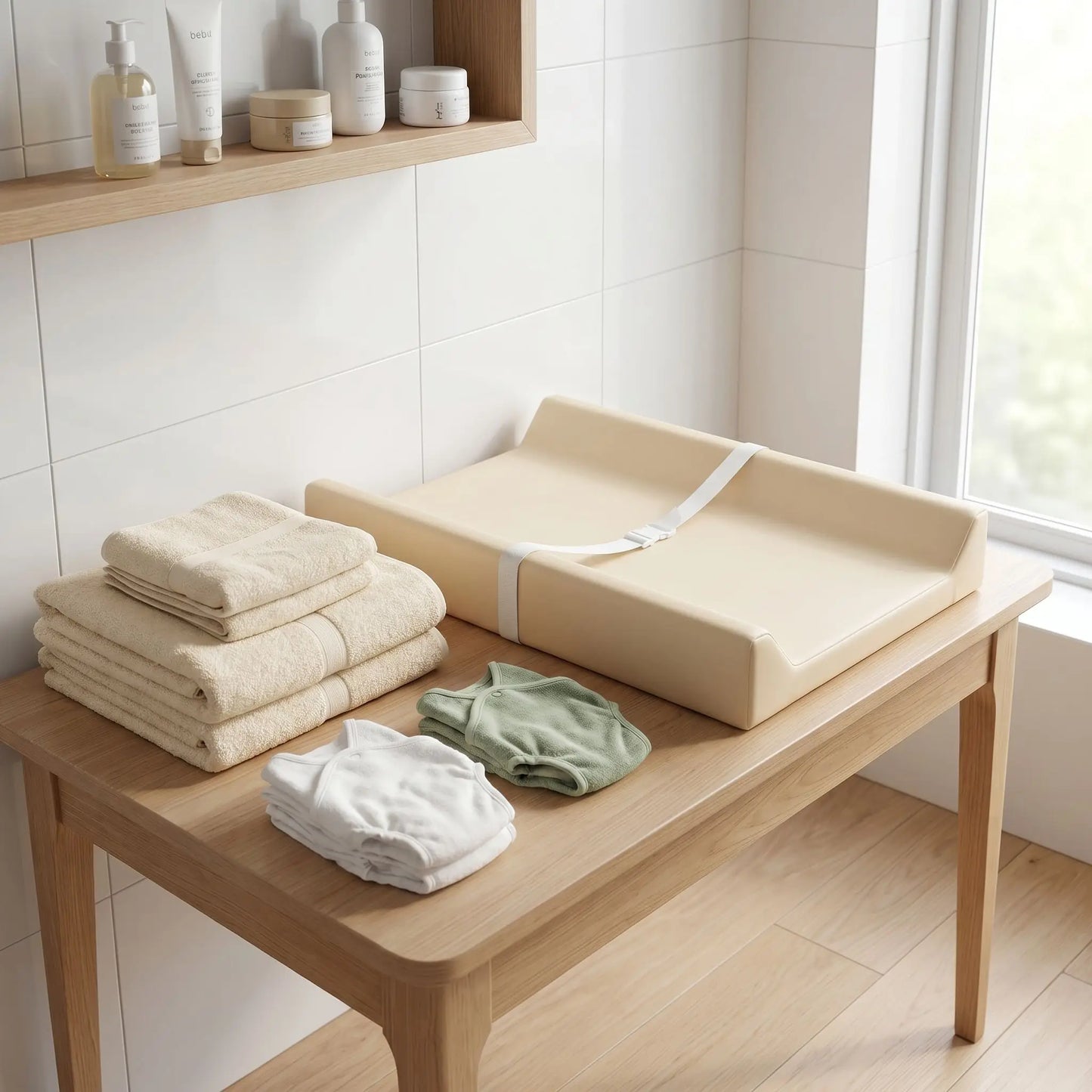 matelas pour table à langer huggy coussin nomade
