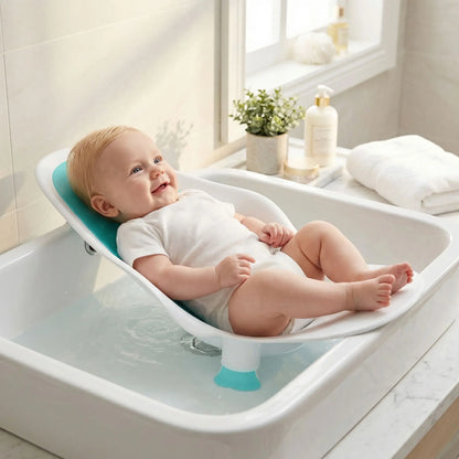 siege bain bebe splashy position semi allongée