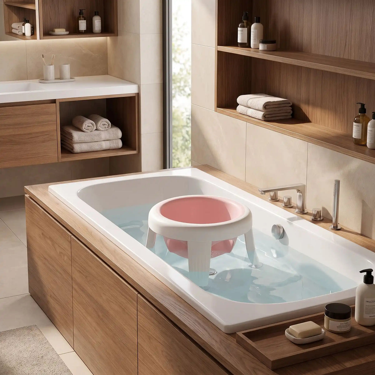 siege douche bebe safibath design ergonomique