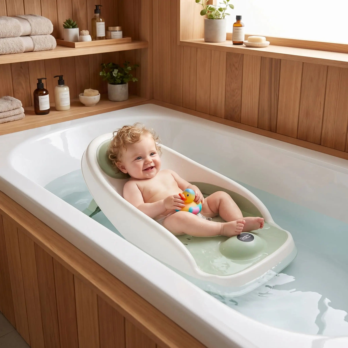 siege pour bebe dans baignoire babynest siège incliné