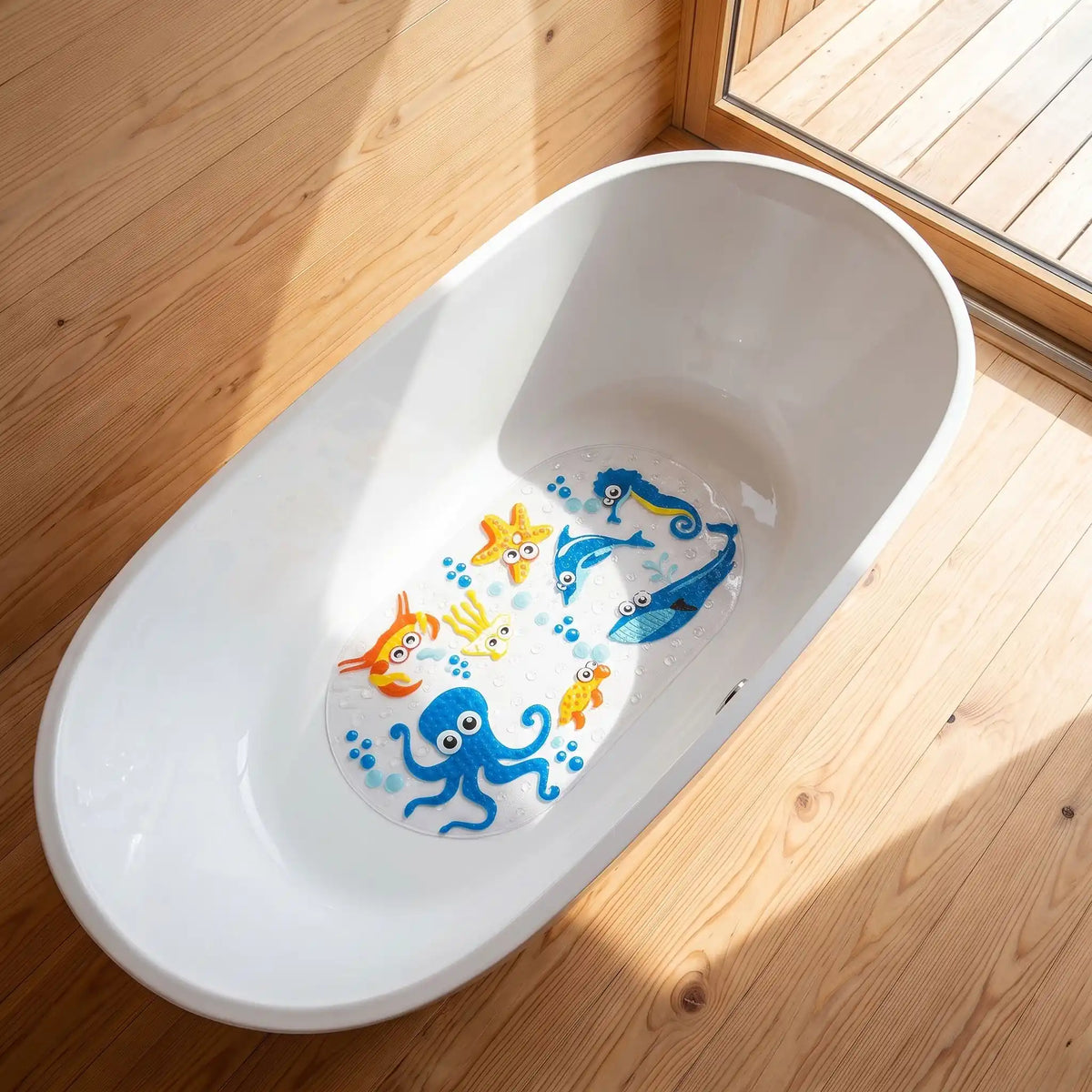 tapis de bain bebe seabed surface moelleuse