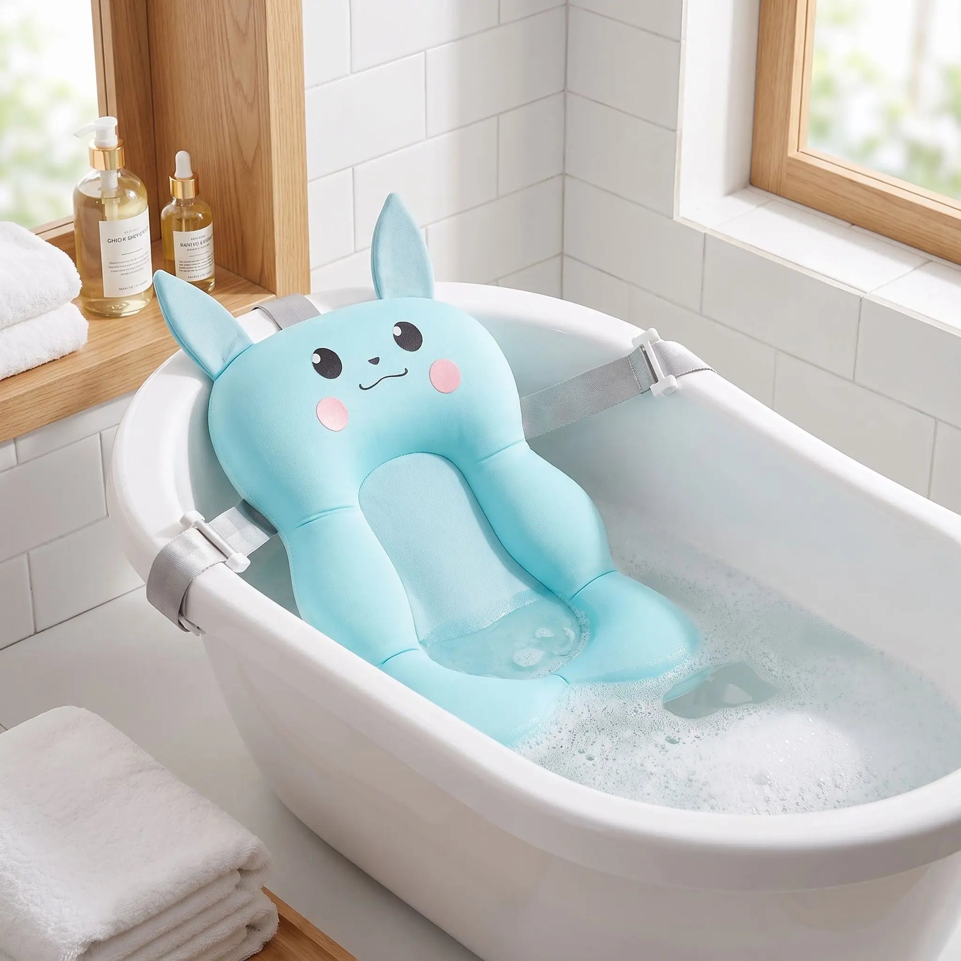 transat de baignoire bebe secubain design ergonomique