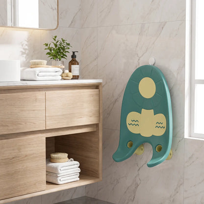transat de bain bébé bainfix rangement ultra simple pour petit espace