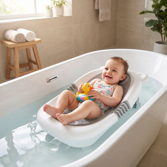 transat de bain pour bebe bubloo bain sécurisé