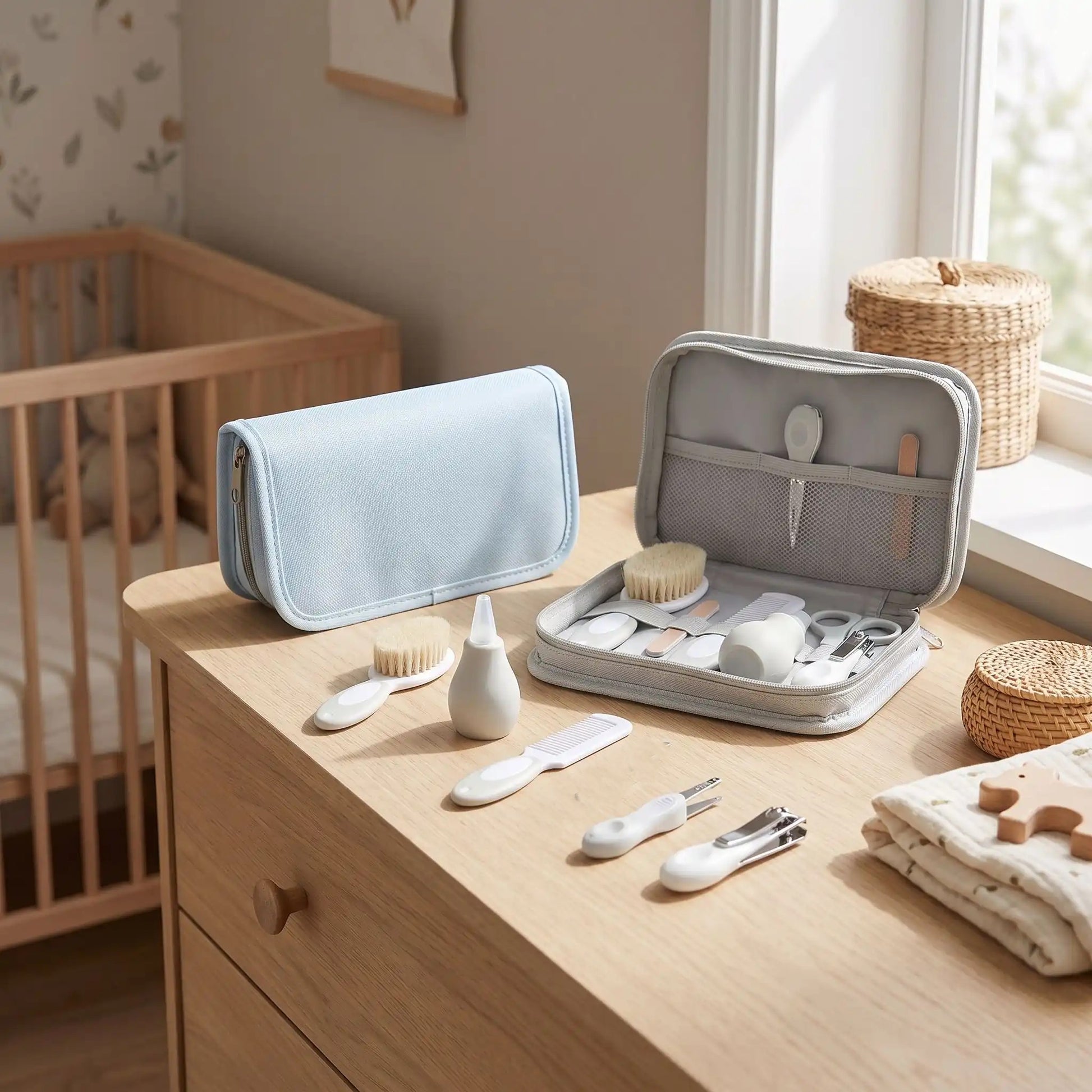 trousse de toilette bébé babynou fermeture zippée