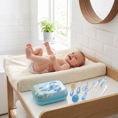 trousse de toilette enfant babykit étui avec rangement organisé